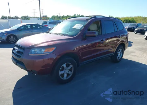 2008 Hyundai Santa Fe Gls из США, поврежденный, VIN 5NMSG13D88H189596